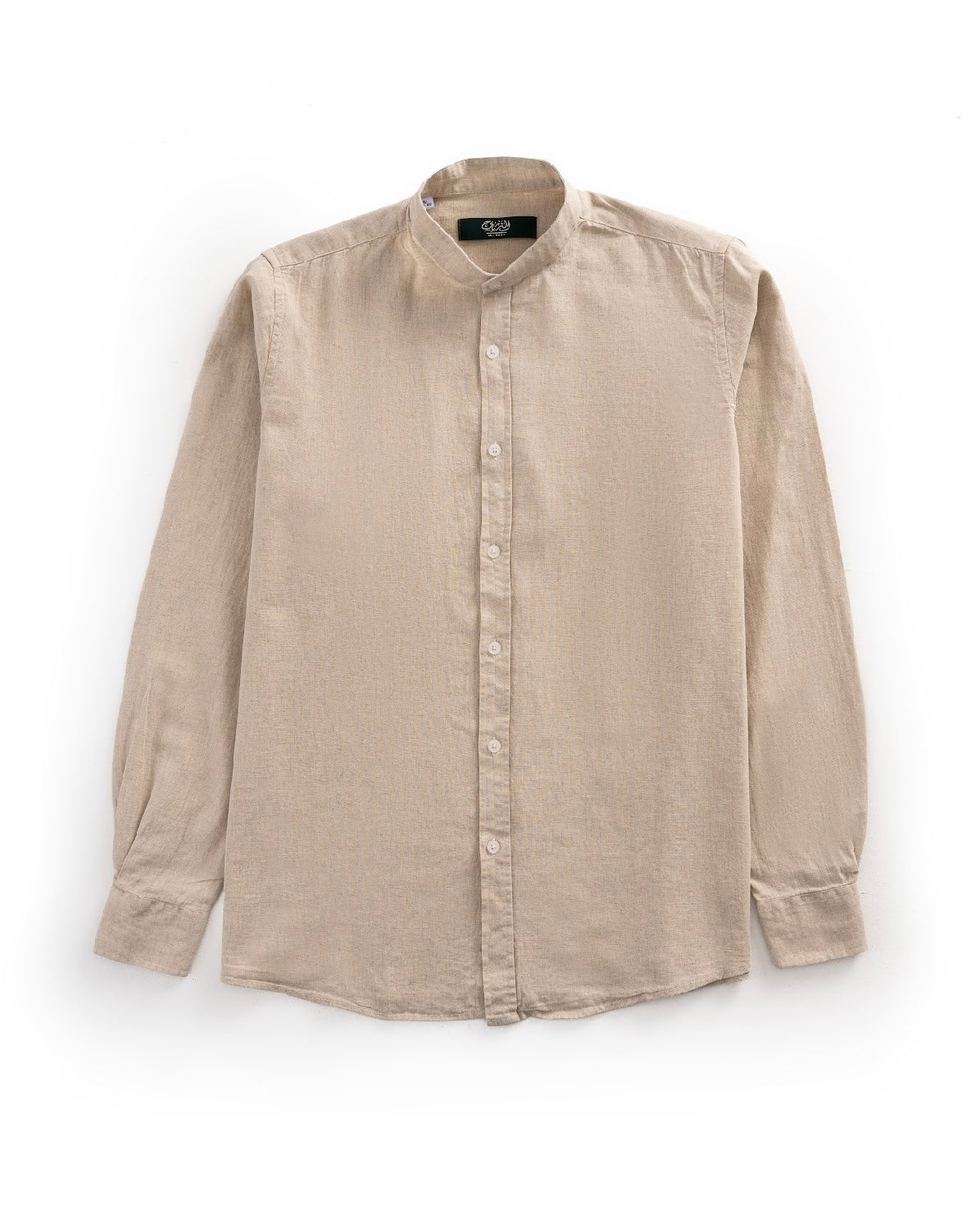 Grandad Collar Linen shirt