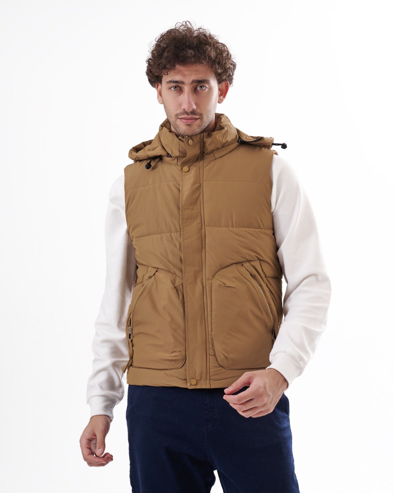 Hooded Puffer Vest