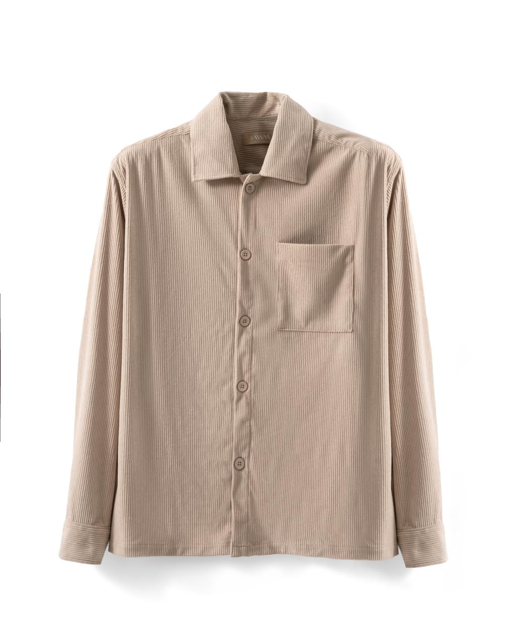 Velvet Pocket Classic Shirt