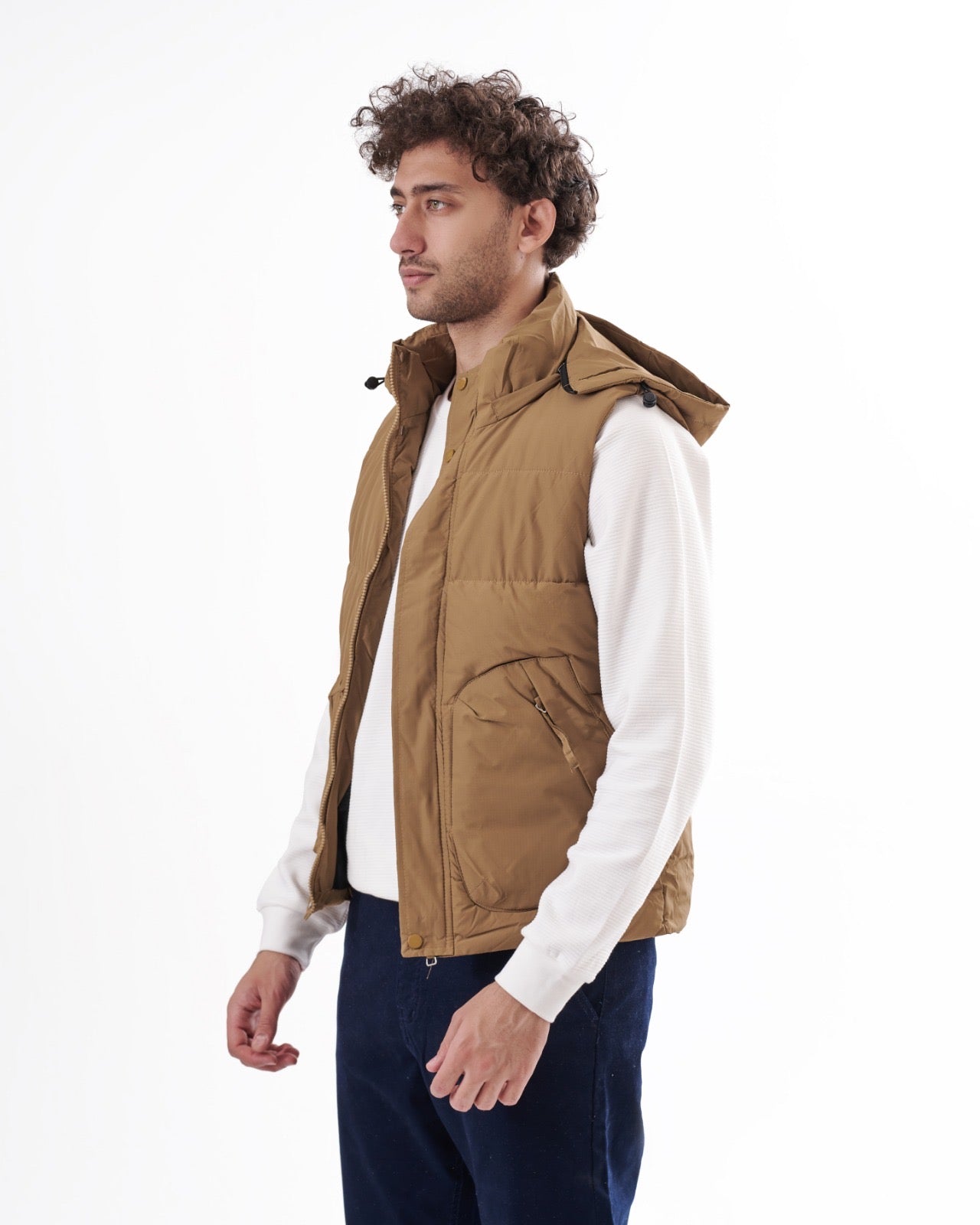 Hooded Puffer Vest