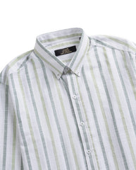 Multicolor Striped Linen Shirt