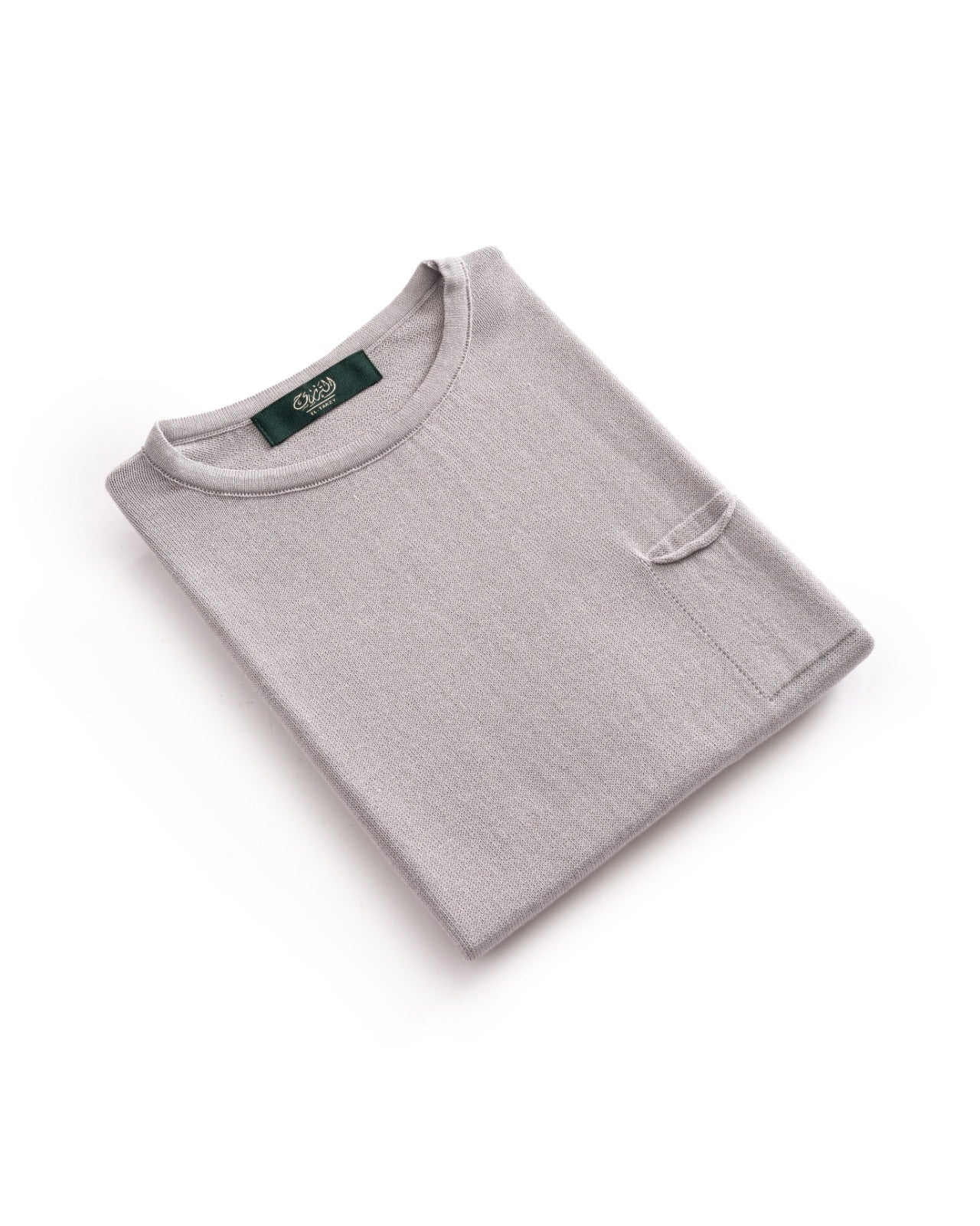 Round T-Shirt with Pocket