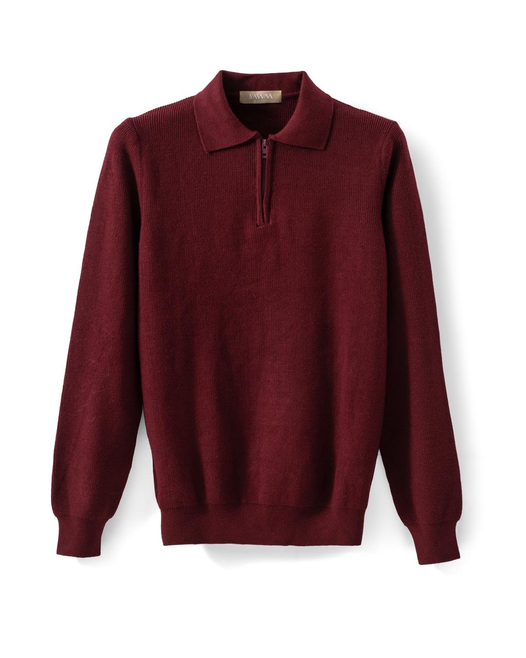 The Classic Knit Zip-Up