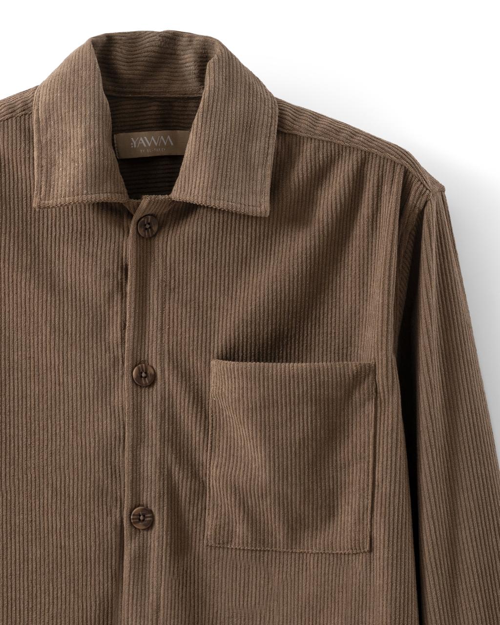 Velvet Pocket Classic Shirt