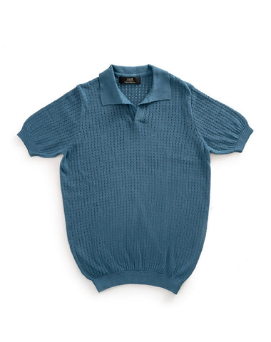 Classic Textured Knit Polo