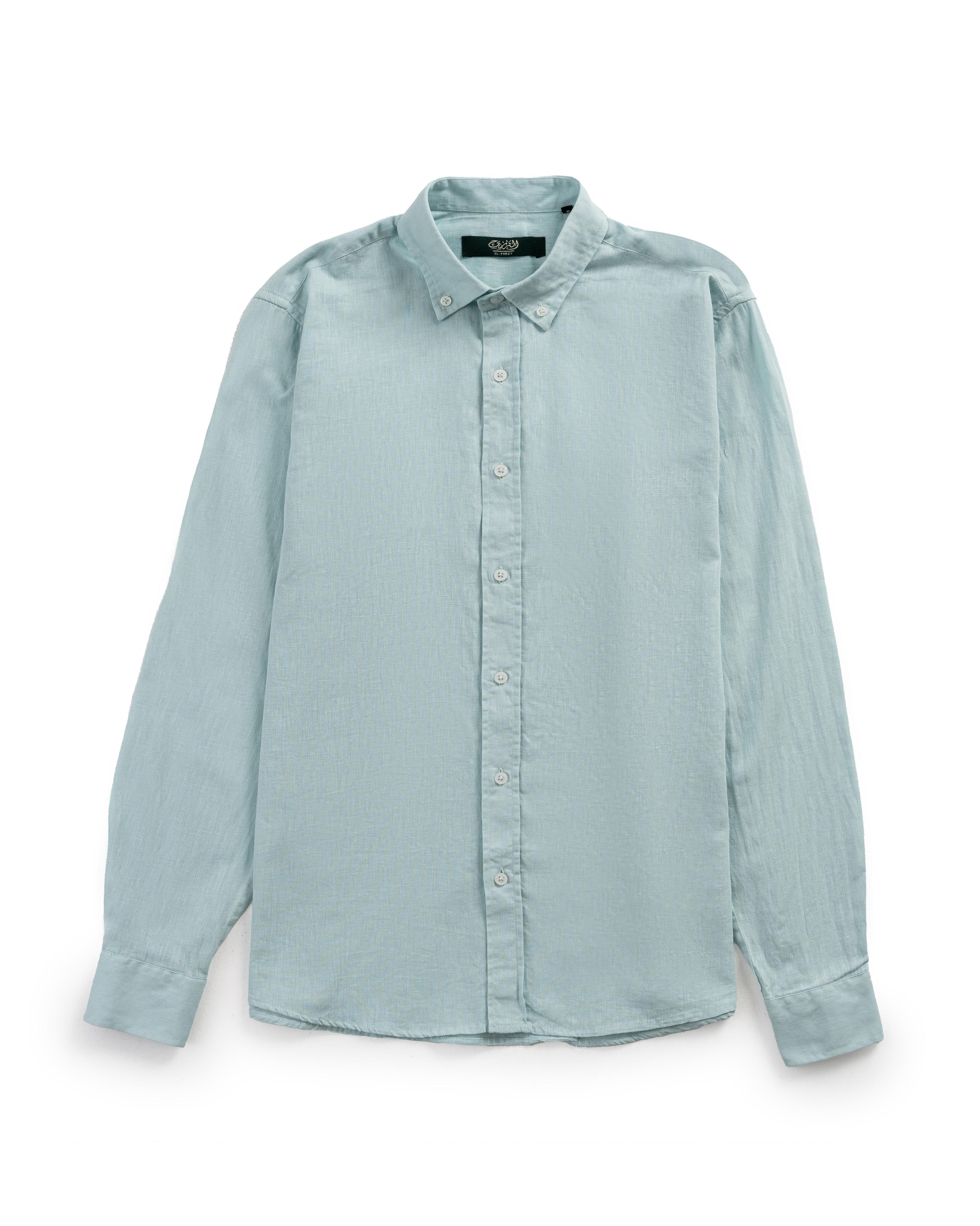 Basic Collar Linen Shirt