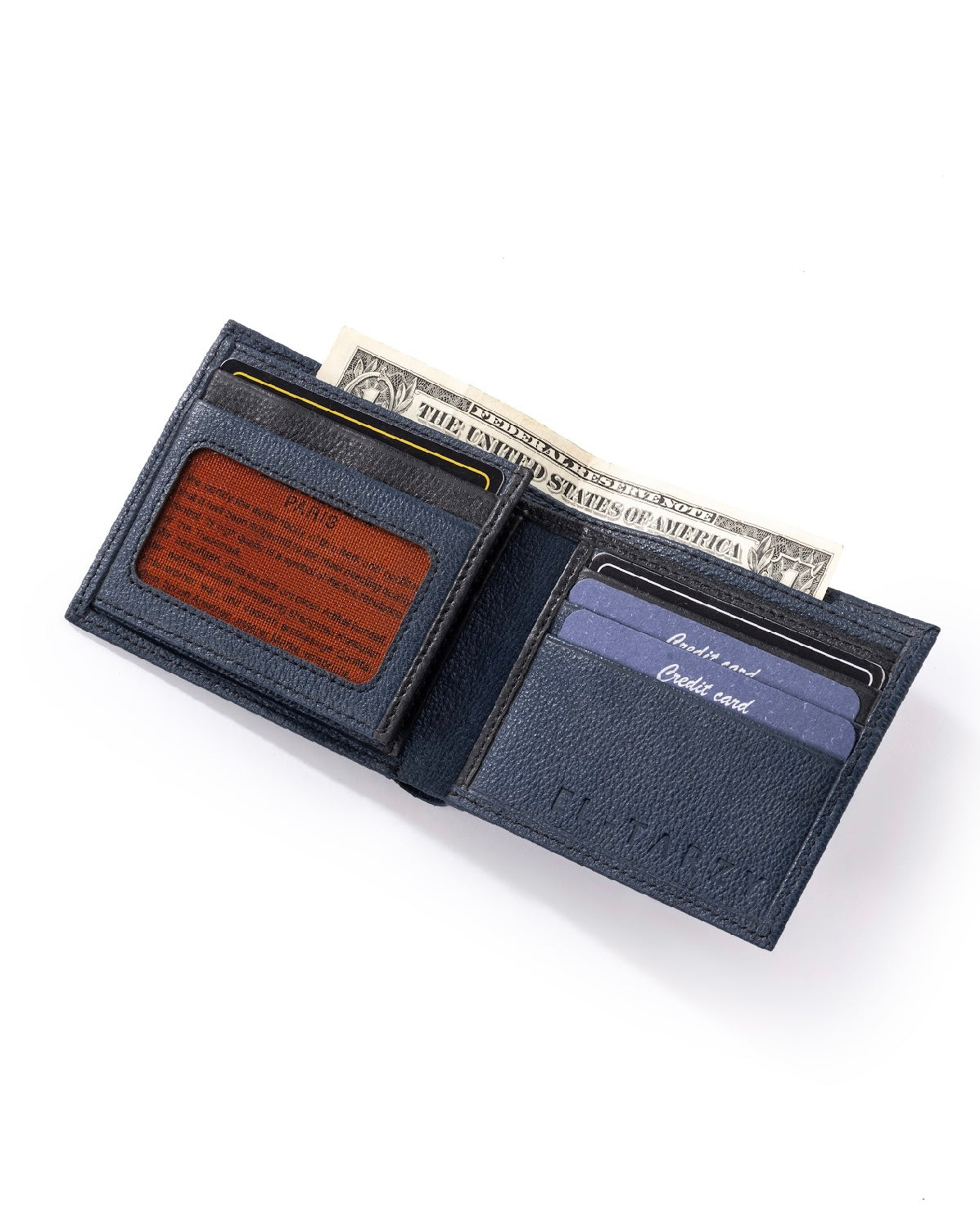 Compact Leather Wallet