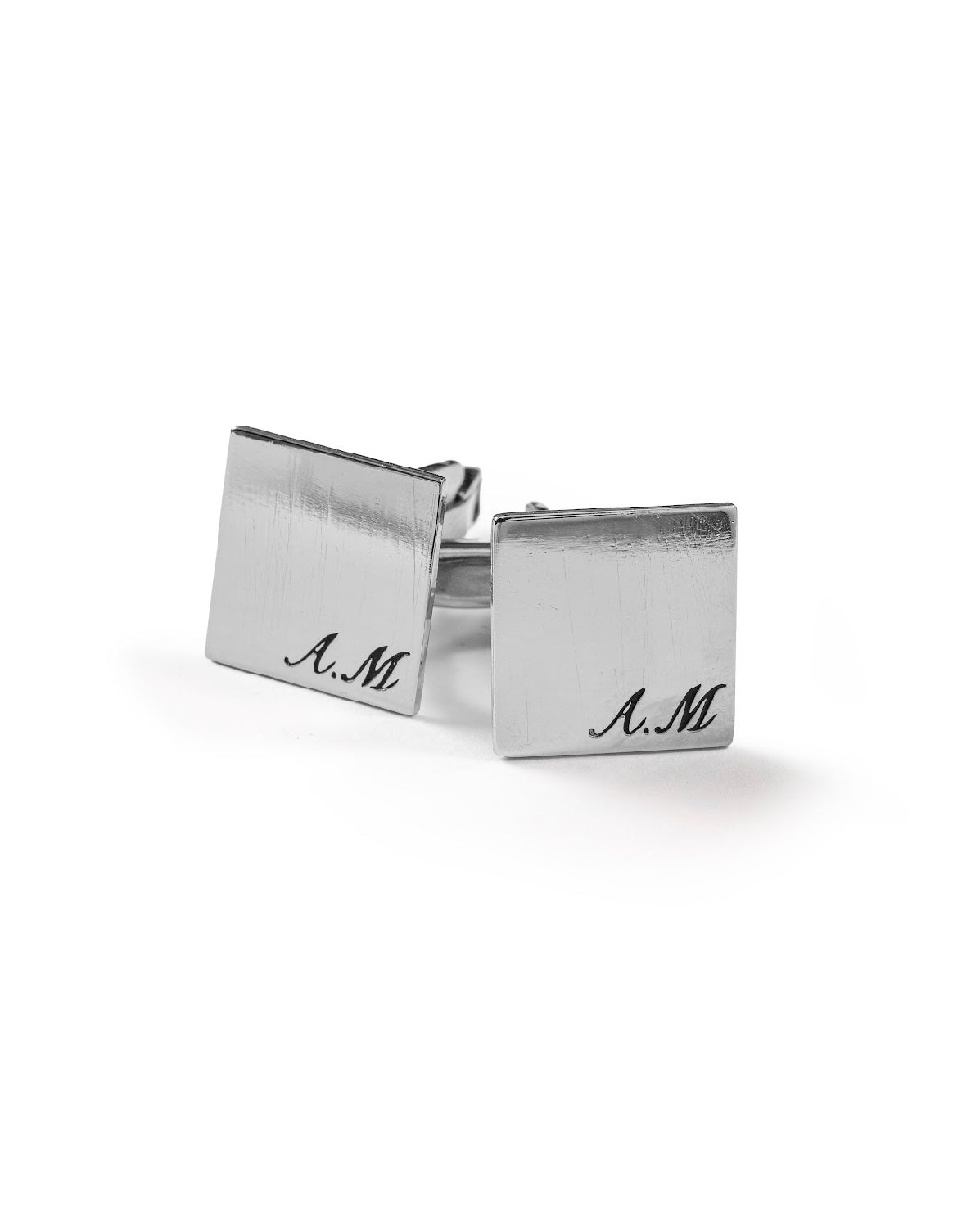 Initials Square Cufflinks