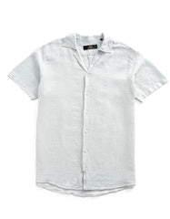 Elegant Textured Short-Sleeve Shirt