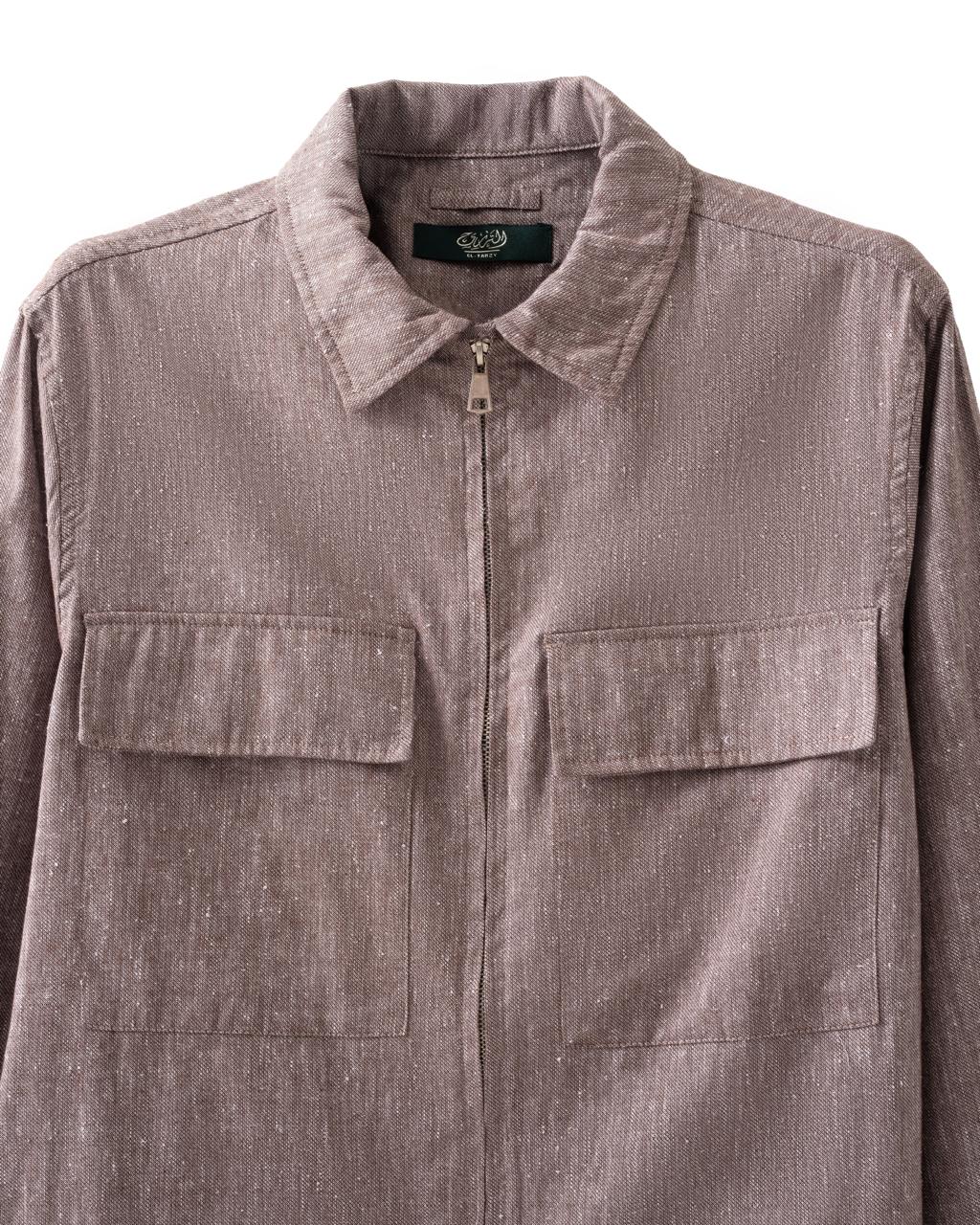 Urban Linen Utility Jacket