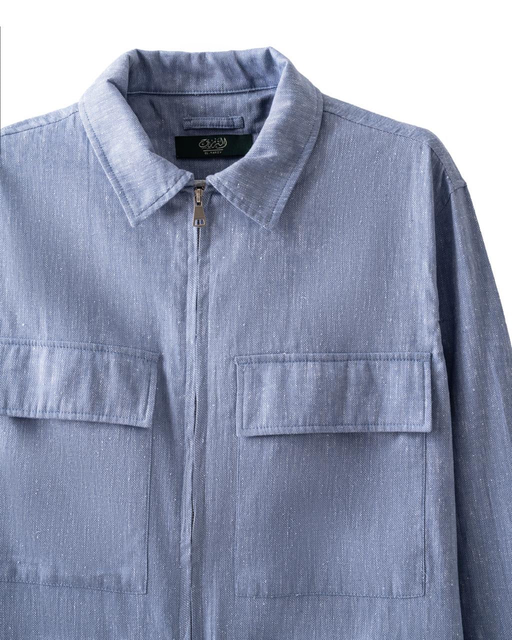 Urban Linen Utility Jacket