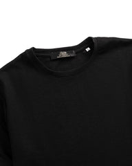 Microstripe Round Neck Tee