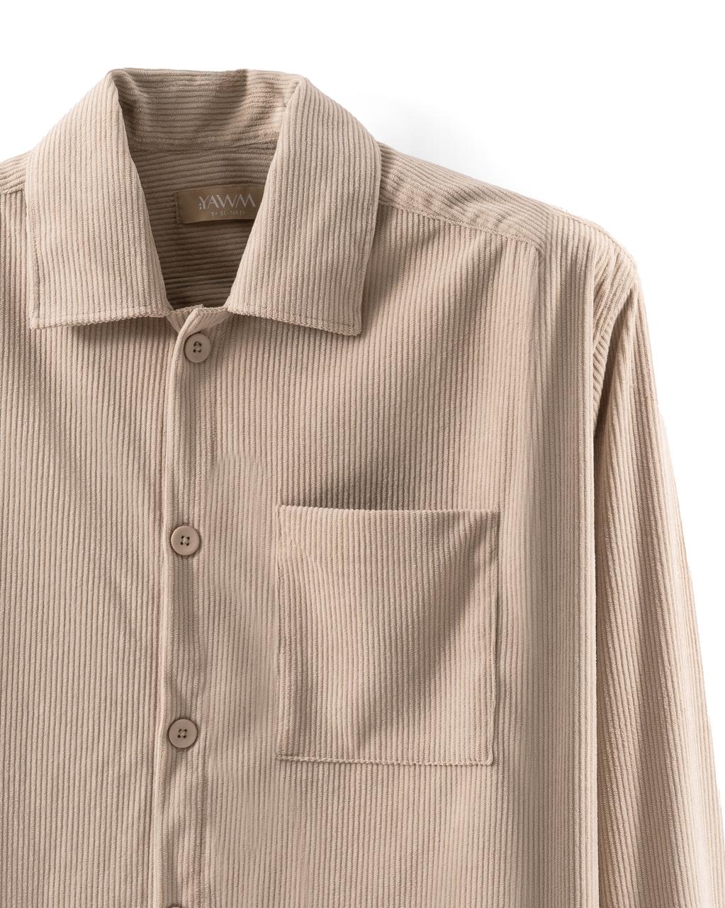 Velvet Pocket Classic Shirt