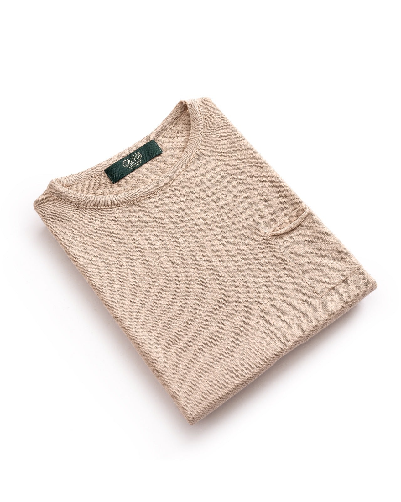 Round T-Shirt with Pocket