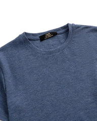 Microstripe Round Neck Tee