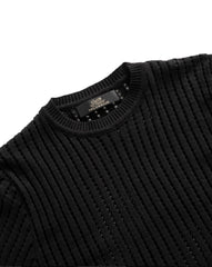 Cozy Ribbed Knit T-Shirt