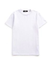 Microstripe Round Neck Tee