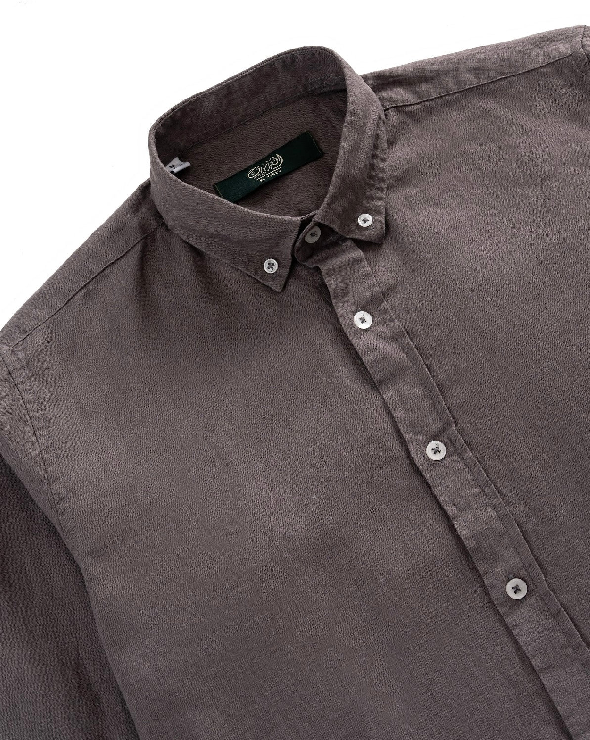 Basic Collar Linen Shirt