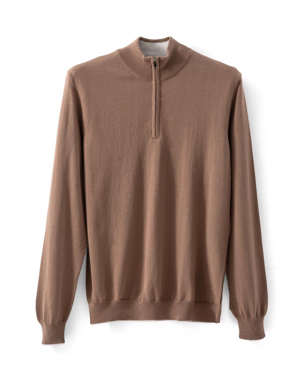 The Half-Neck Zip Sweater