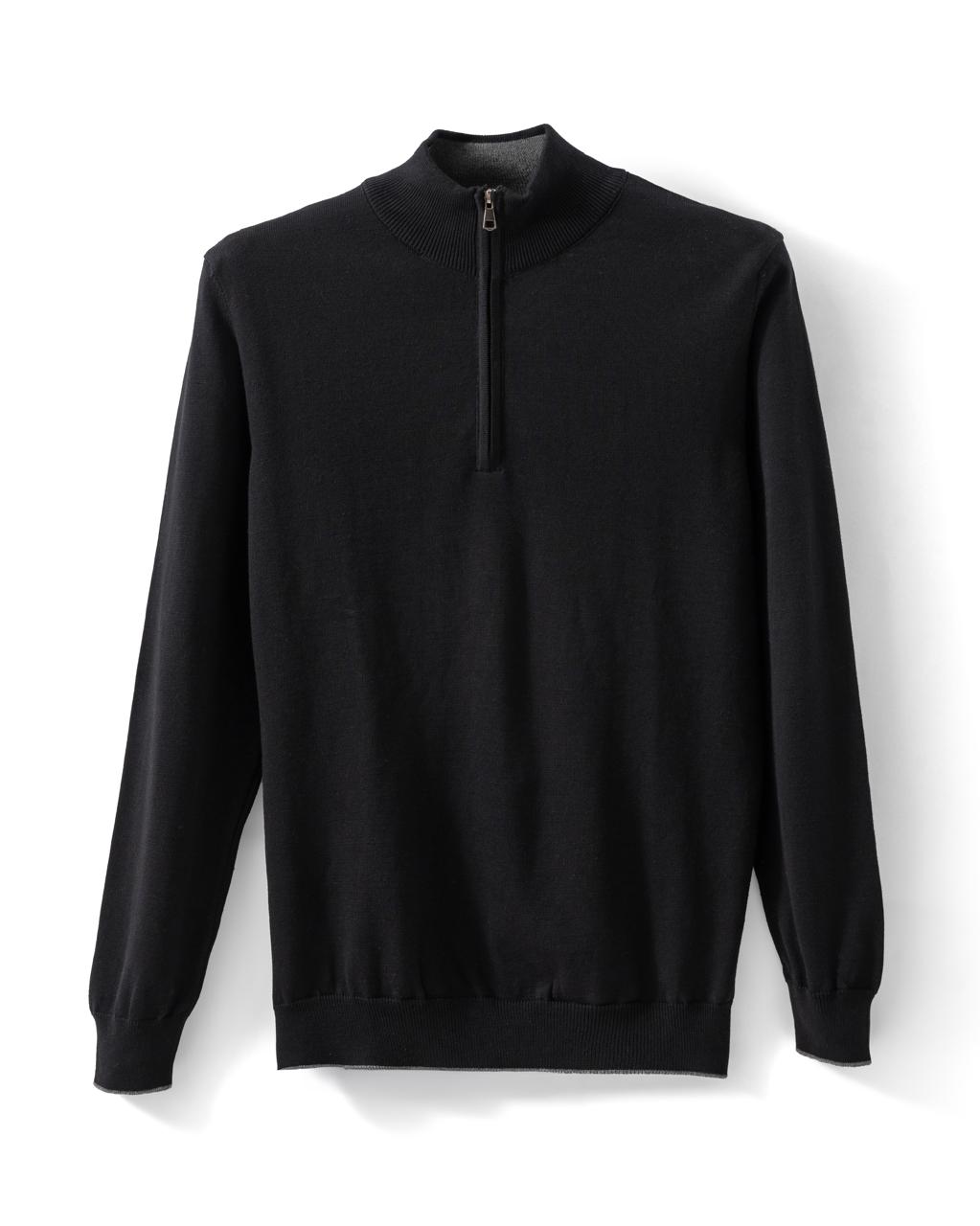 The Half-Neck Zip Sweater