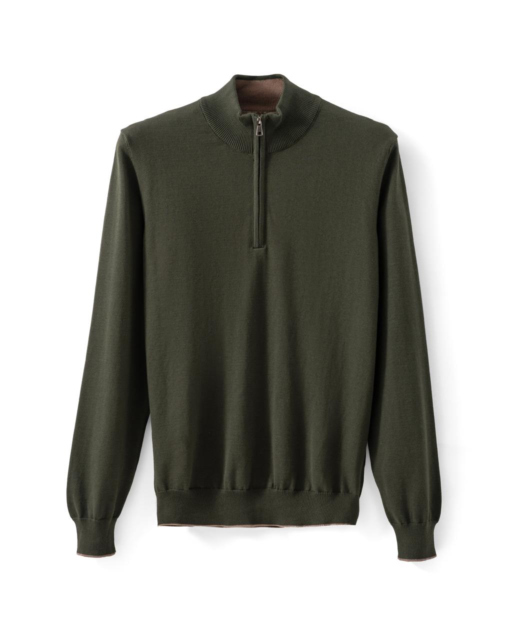 The Half-Neck Zip Sweater