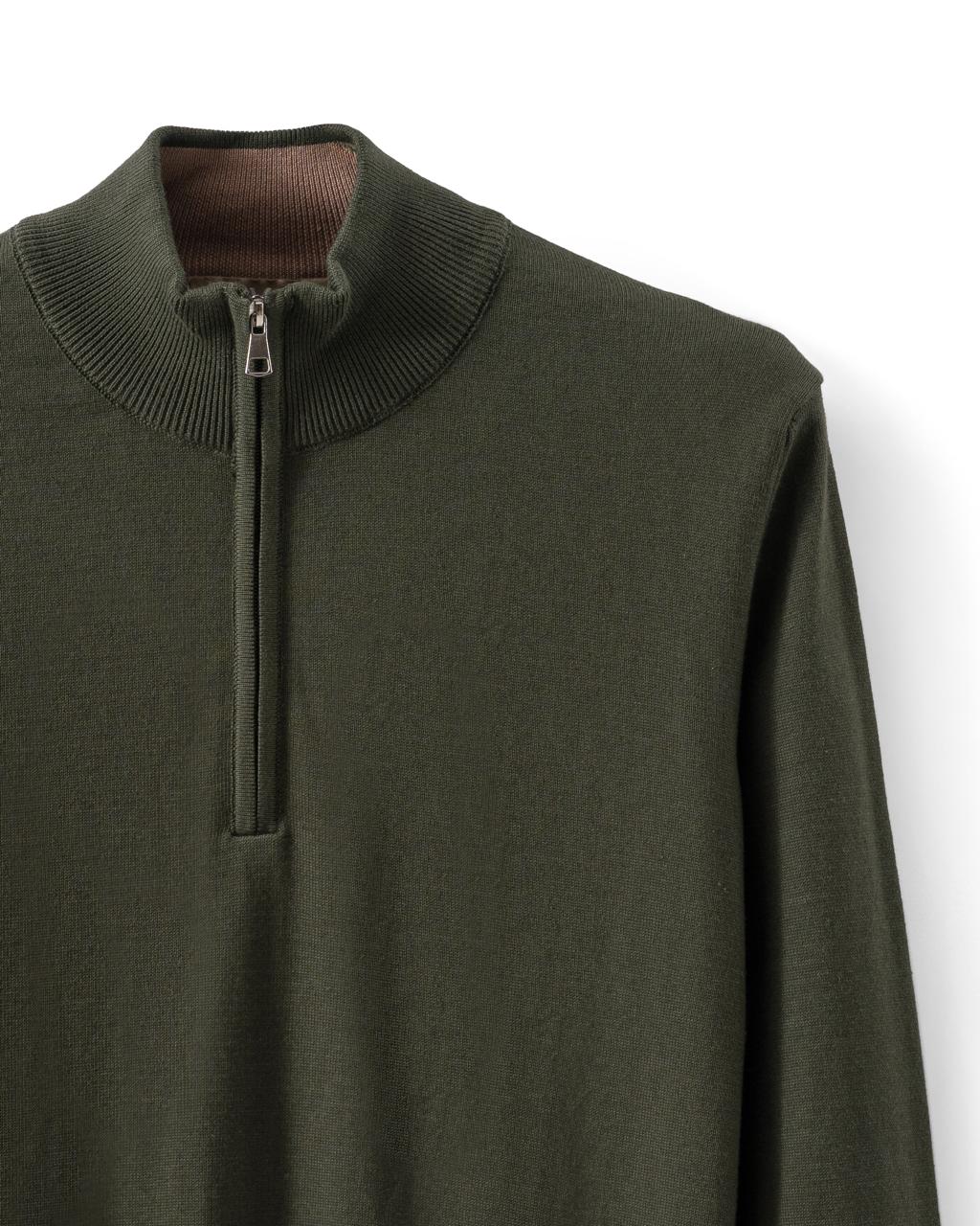 The Half-Neck Zip Sweater