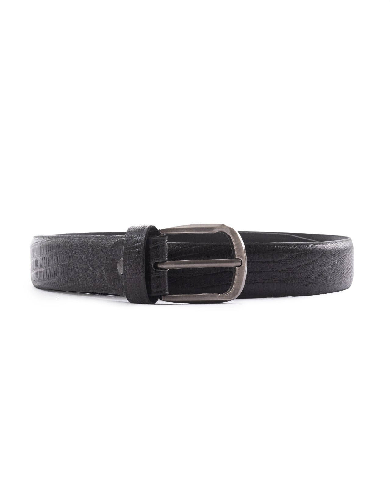 Snake Skin Black Belt