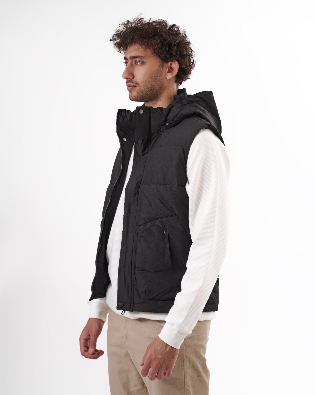 Hooded Puffer Vest