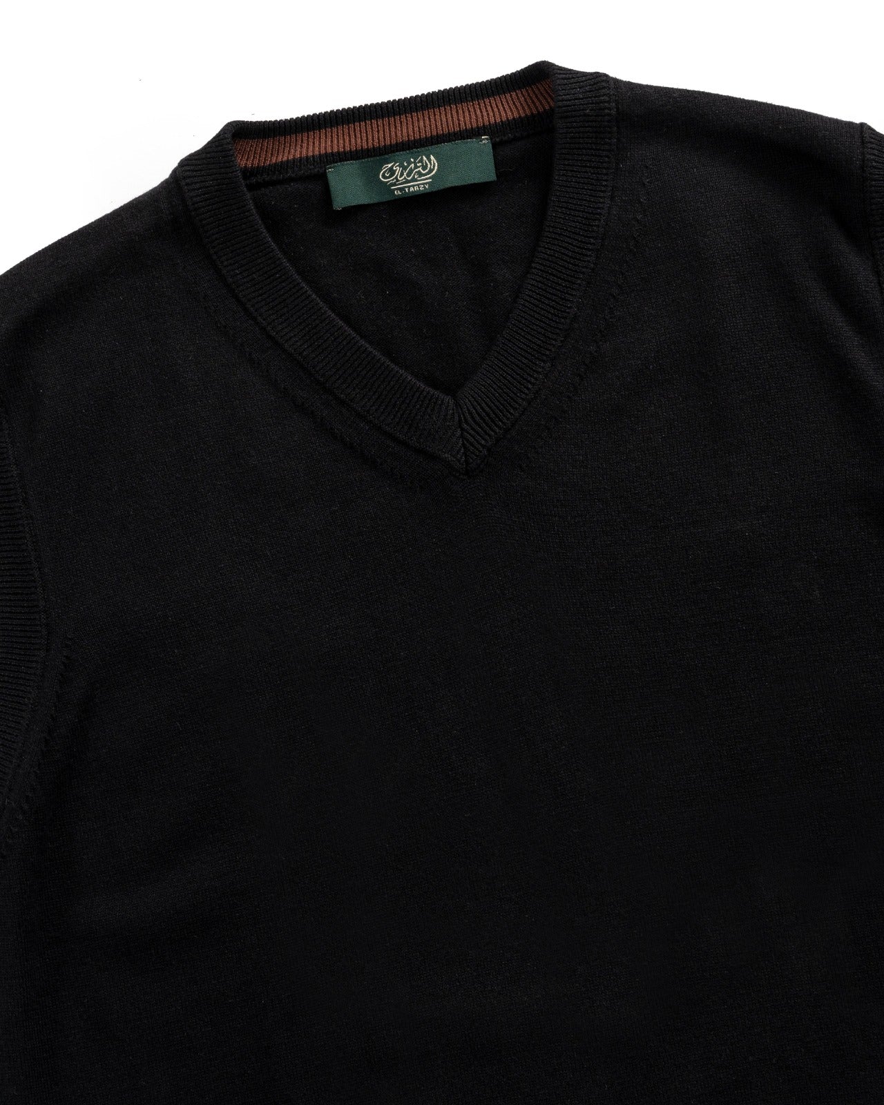 Long-Sleeve V Shape Pullover