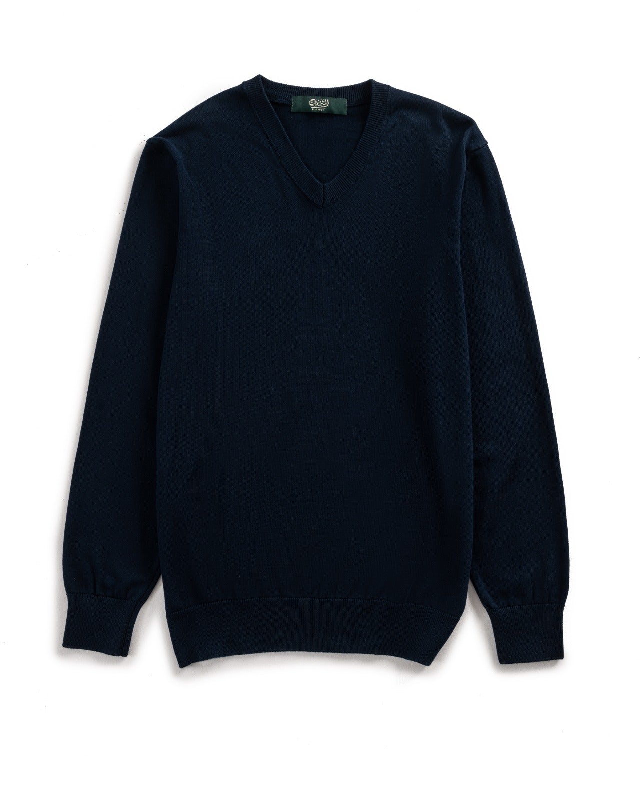 Long-Sleeve V Shape Pullover