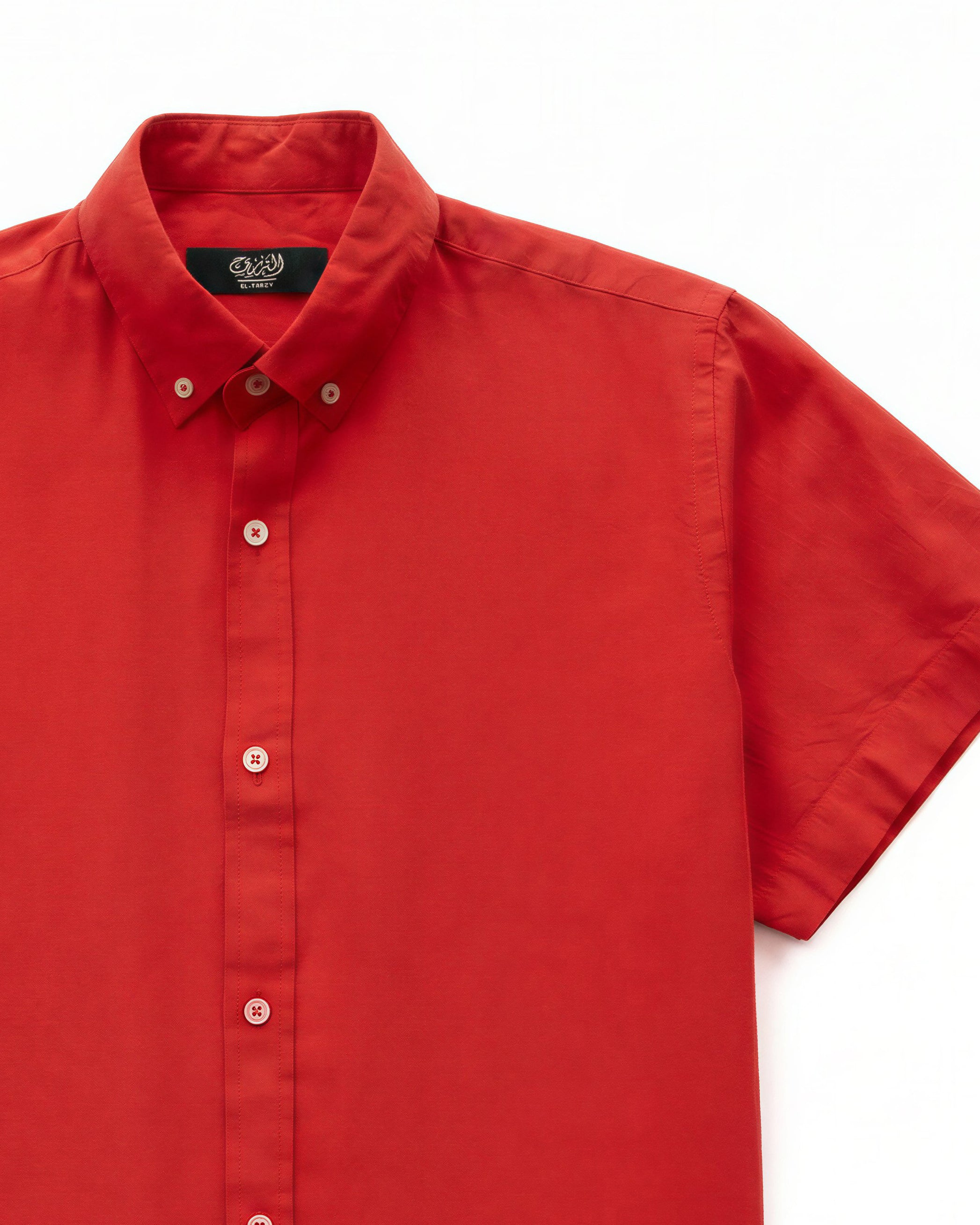 Colorful Linen Short Sleeve Shirt