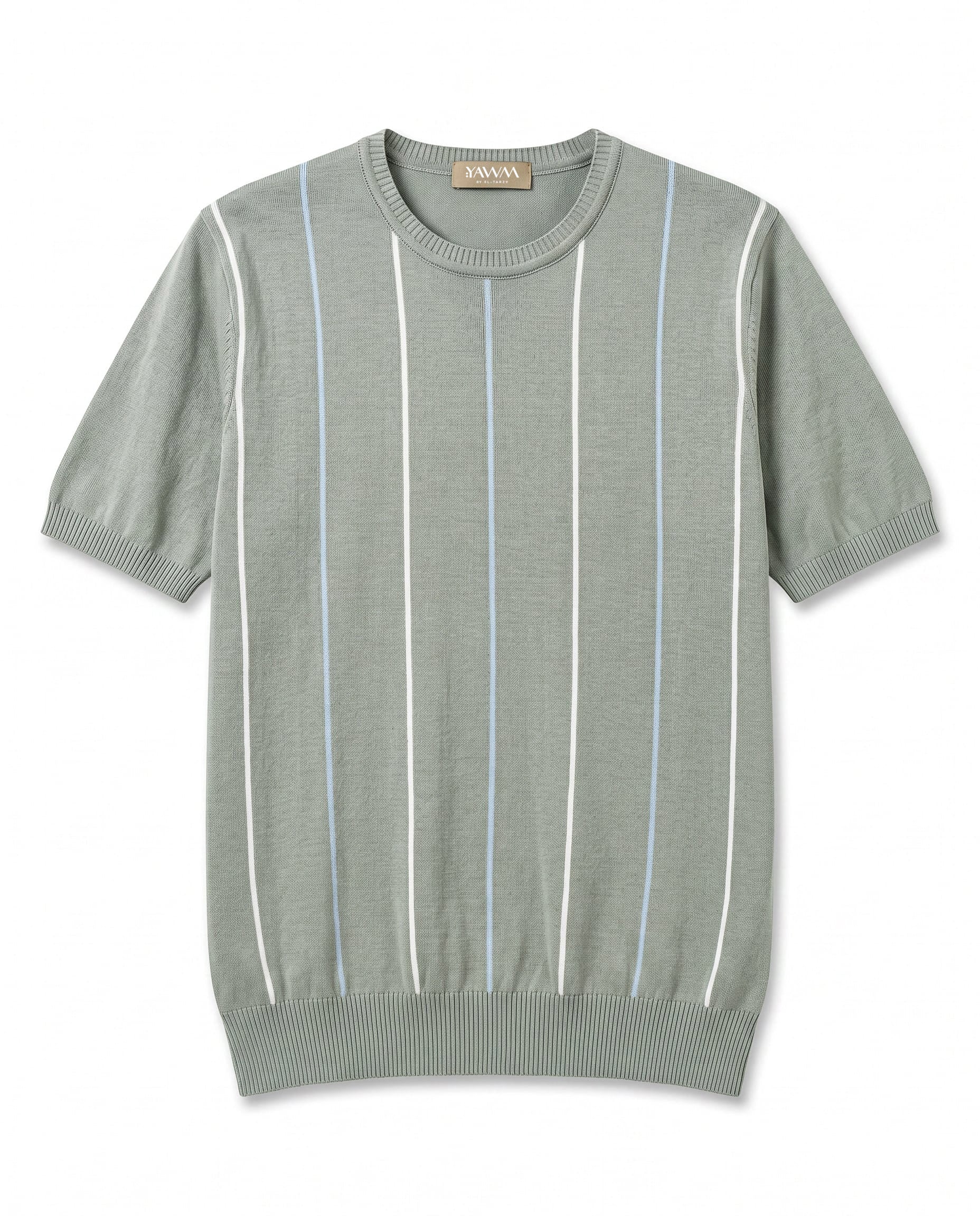 The Linear Knit Tee