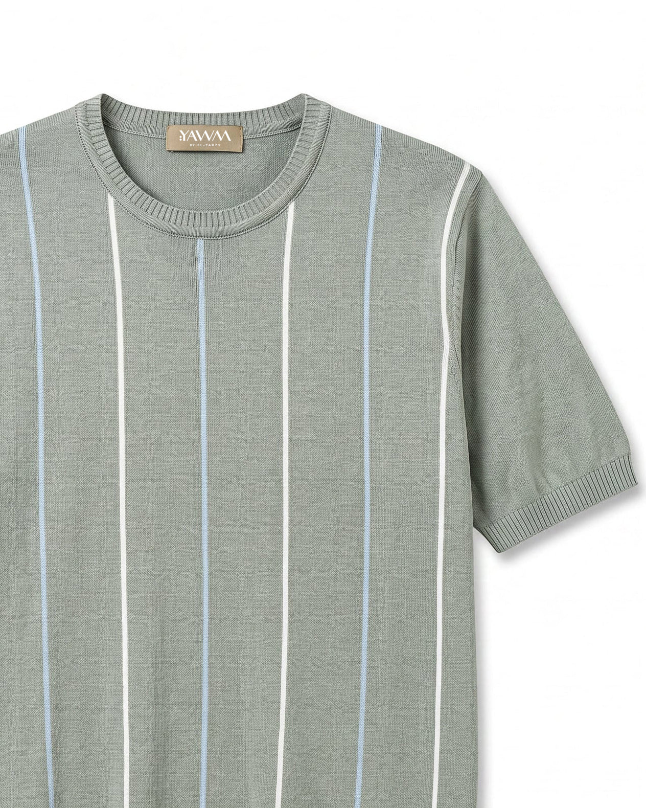 The Linear Knit Tee