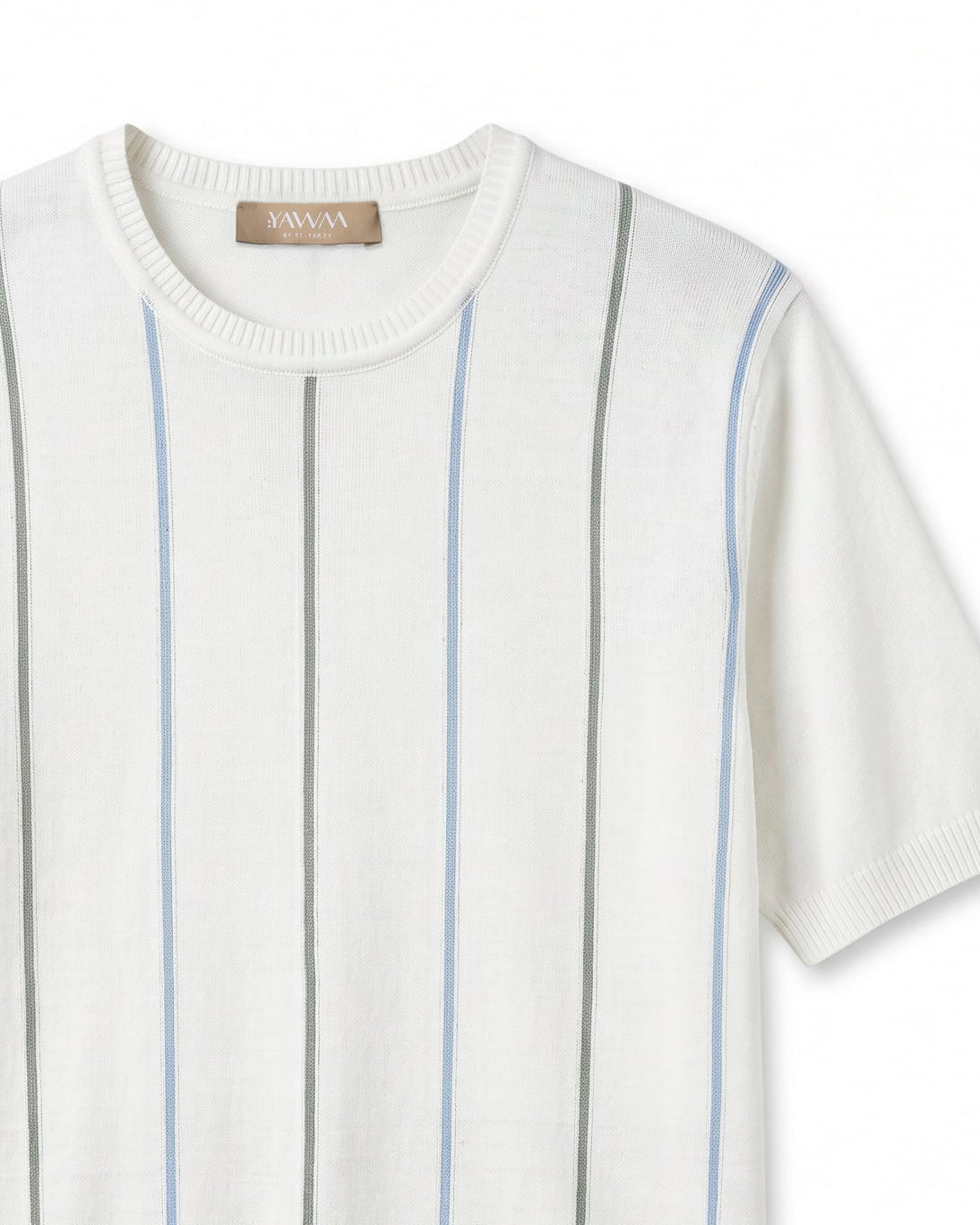 The Linear Knit Tee