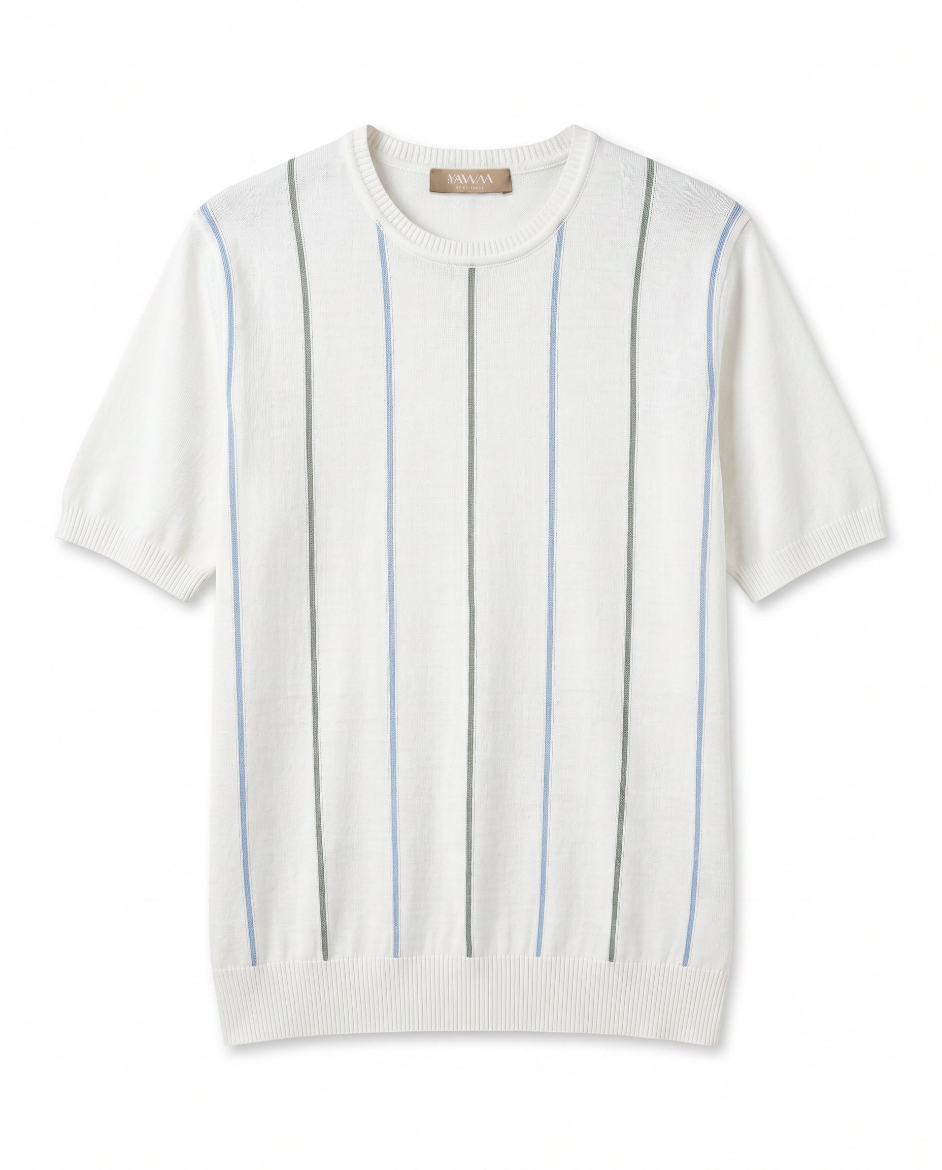 The Linear Knit Tee