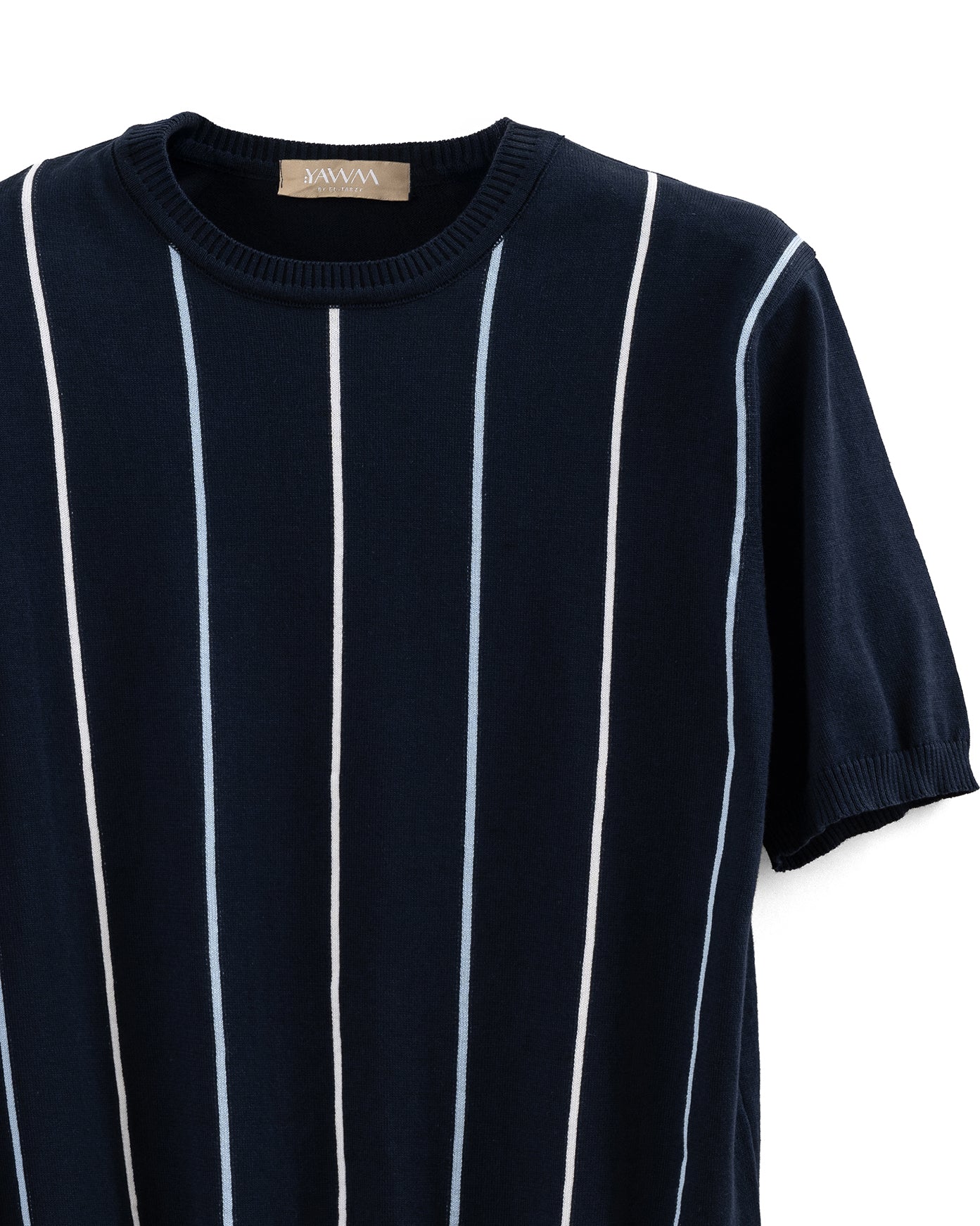 The Linear Knit Tee