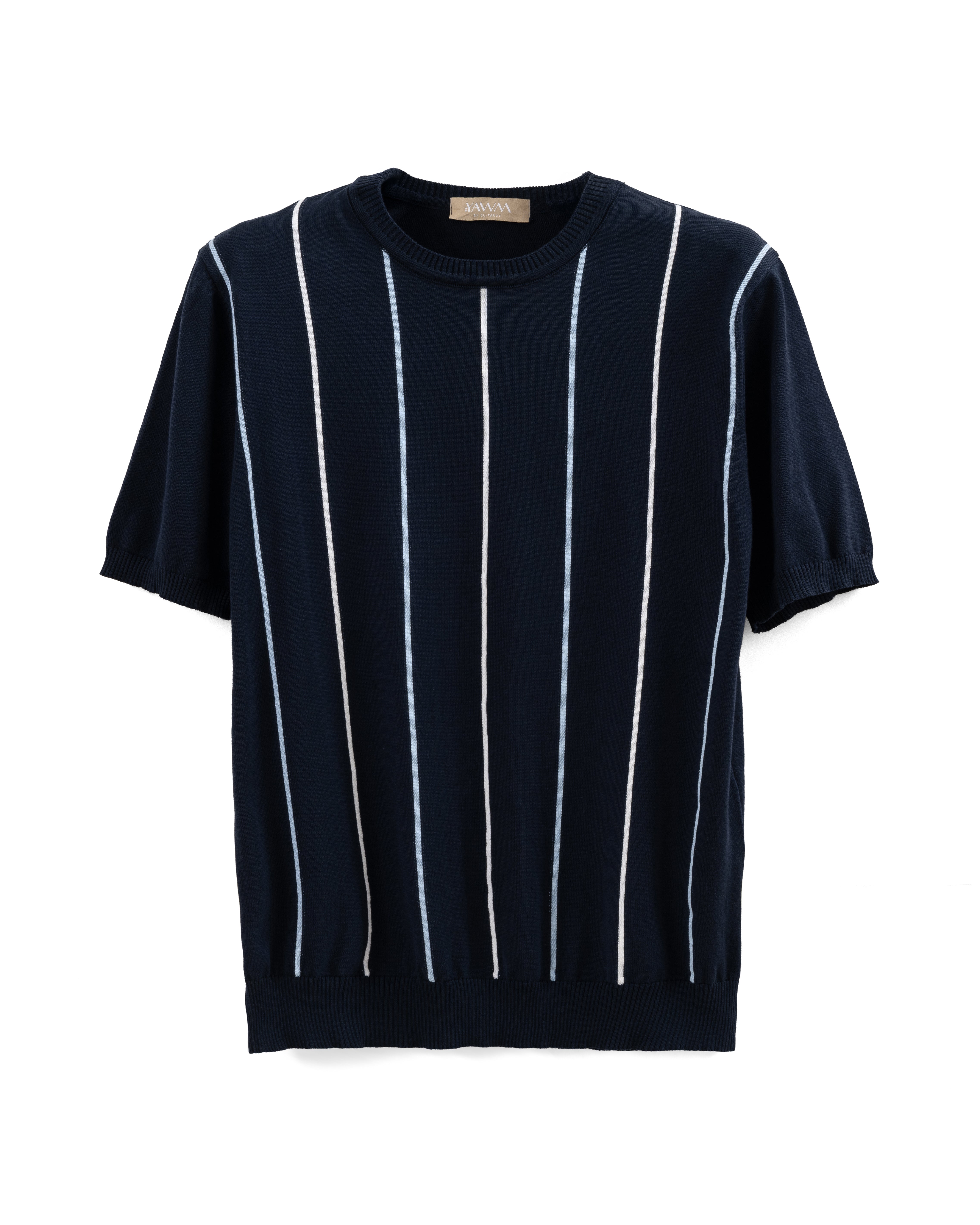 The Linear Knit Tee