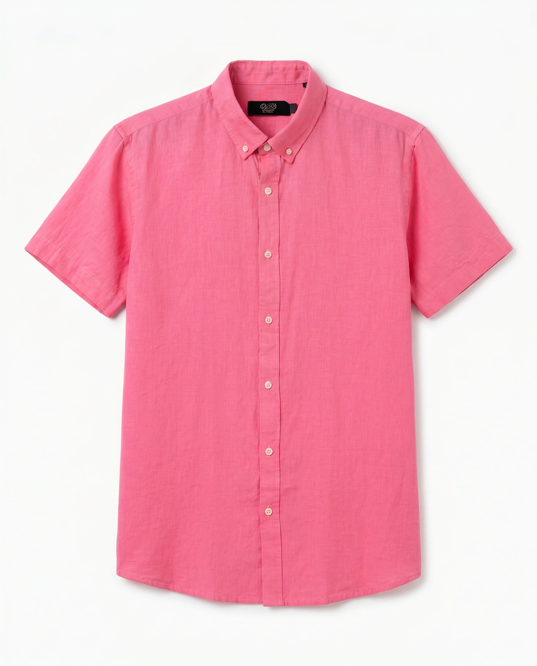 Colorful Linen Short Sleeve Shirt