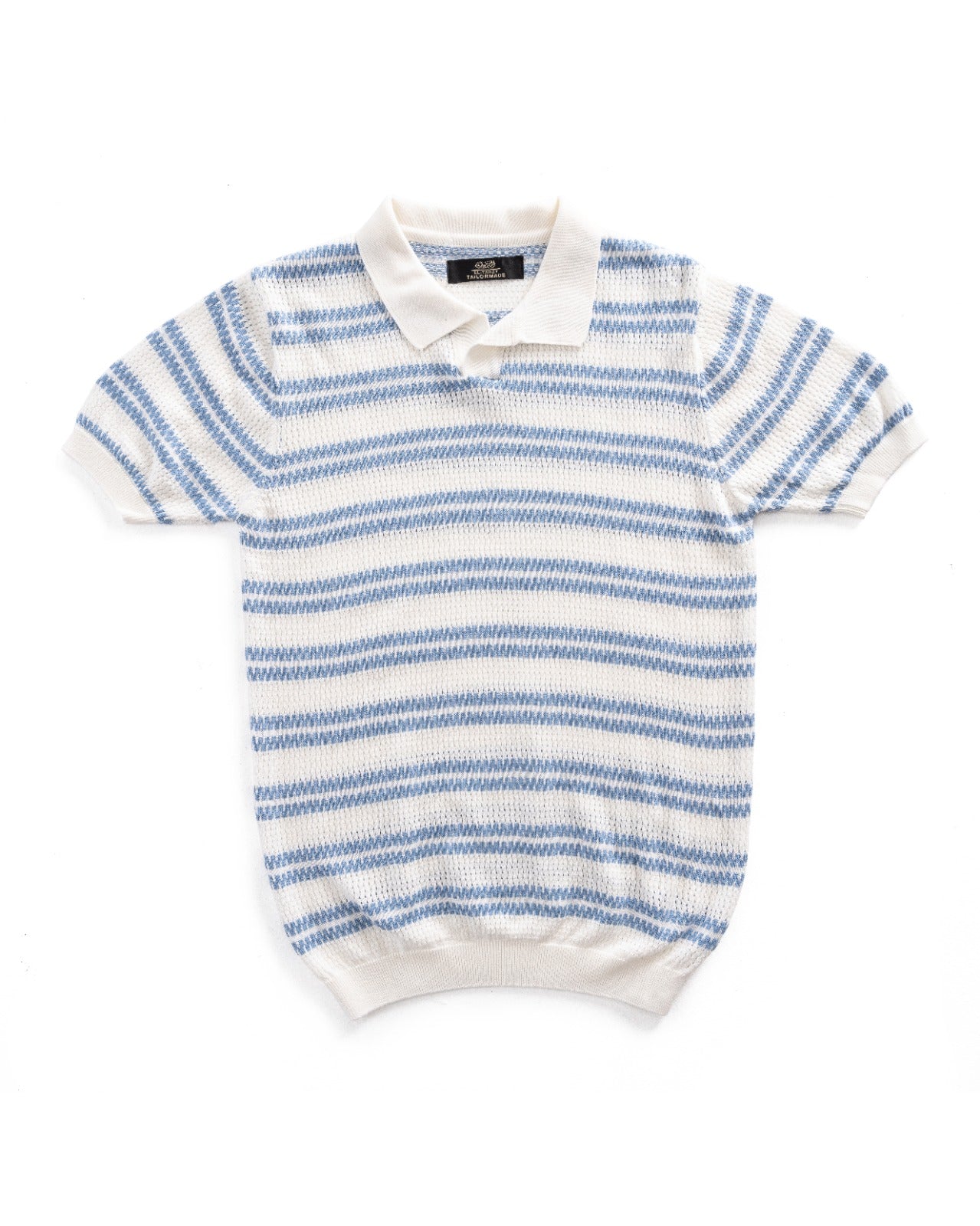 Bold Horizontal Stripes Knitted Tshirt