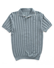 Bold Horizontal Stripes Knitted Tshirt