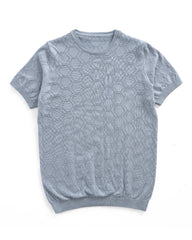 Knitted ZigZag Pattern Summer T-shirt