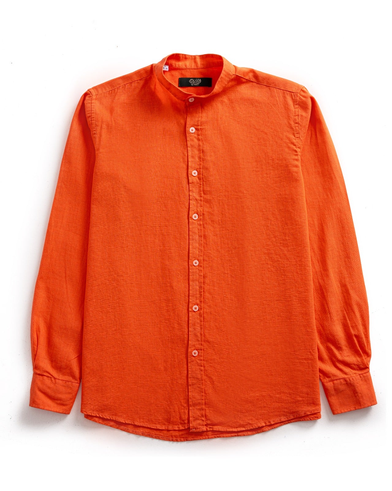 Grandad Collar Linen shirt