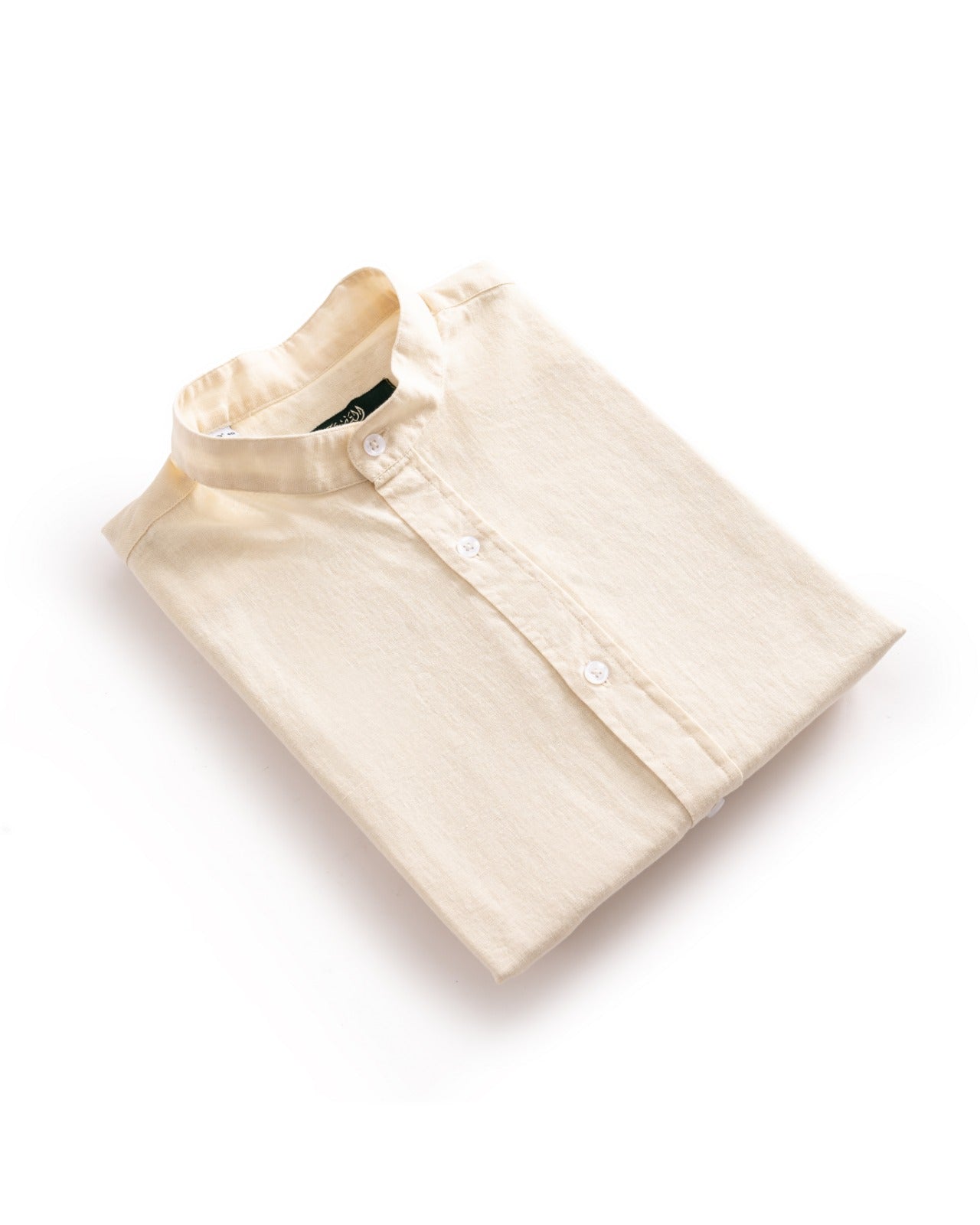 Grandad Collar Linen shirt