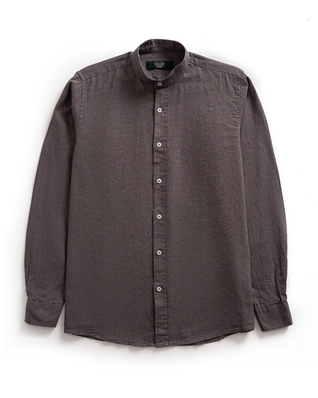 Grandad Collar Linen shirt