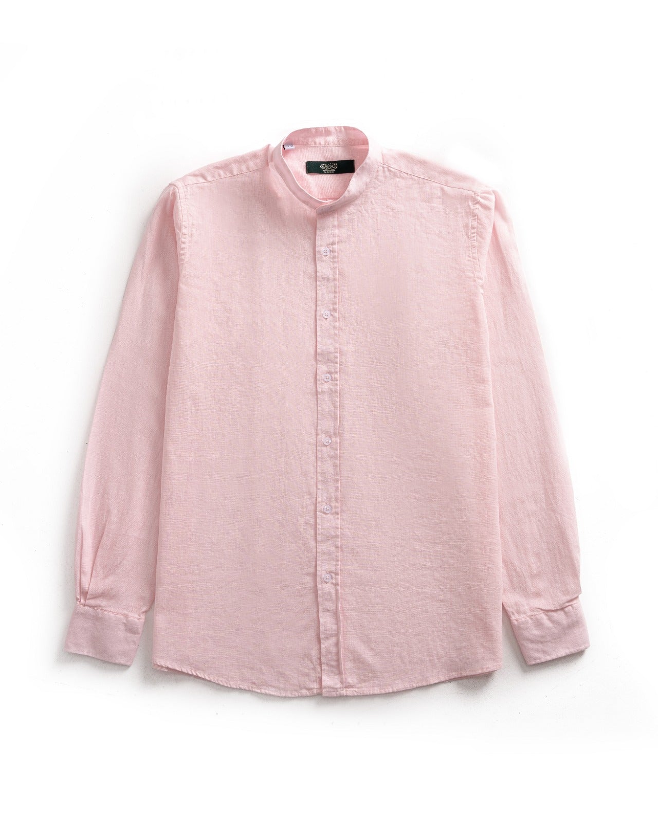 Grandad Collar Linen shirt