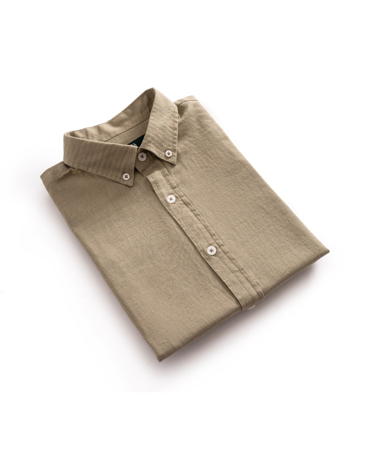 Basic Collar Linen Shirt