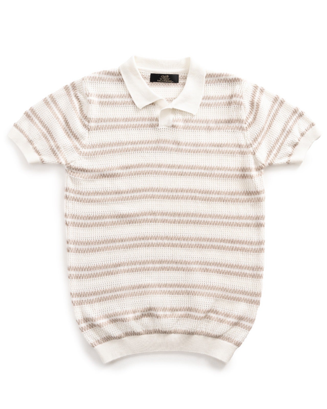 Bold Horizontal Stripes Knitted Tshirt