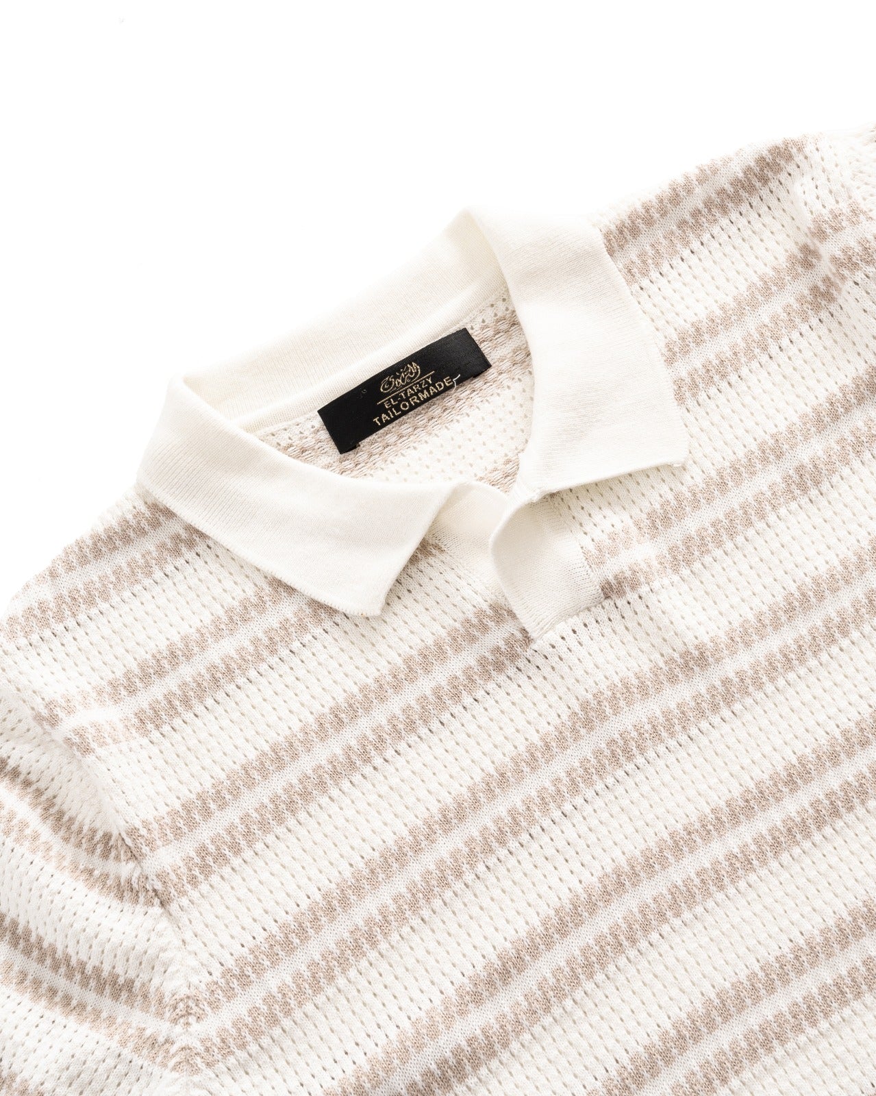 Bold Horizontal Stripes Knitted Tshirt