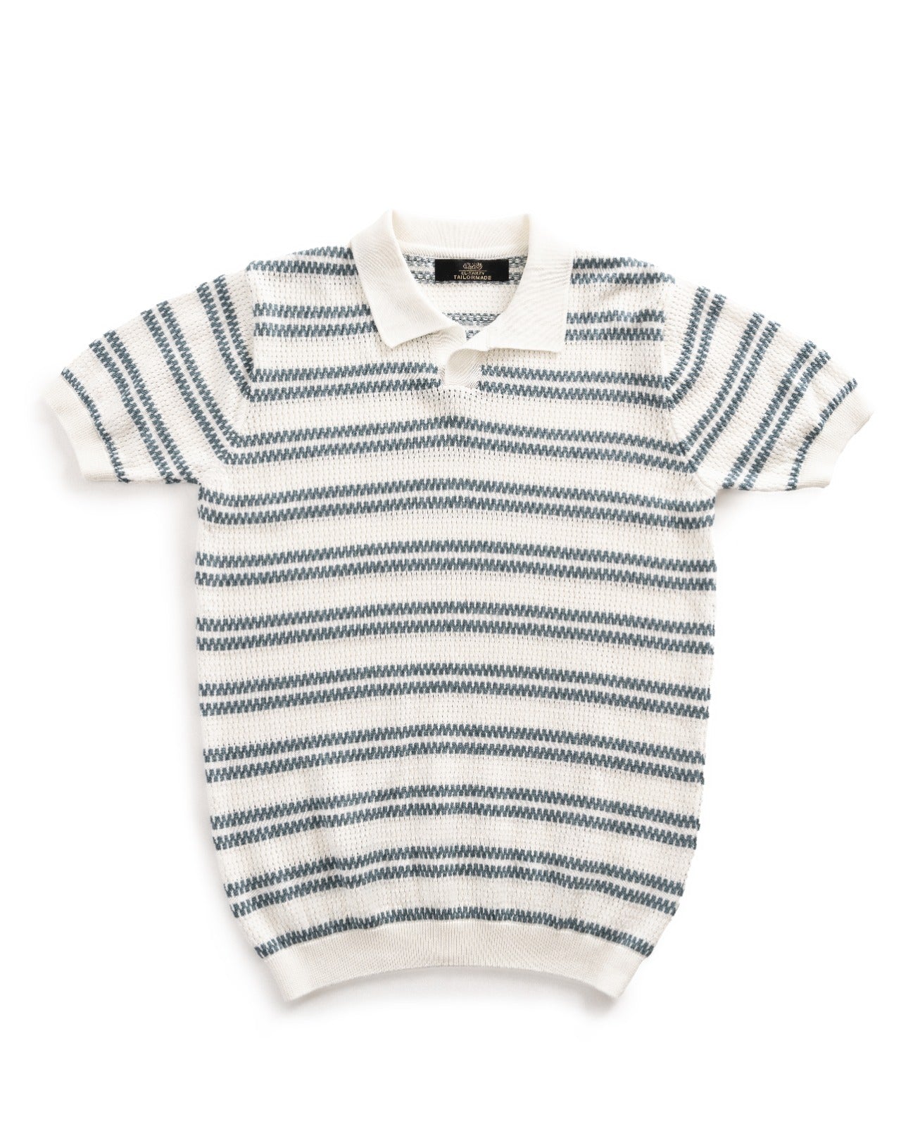 Bold Horizontal Stripes Knitted Tshirt