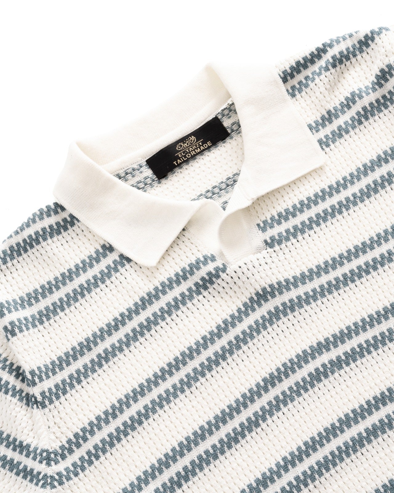 Bold Horizontal Stripes Knitted Tshirt